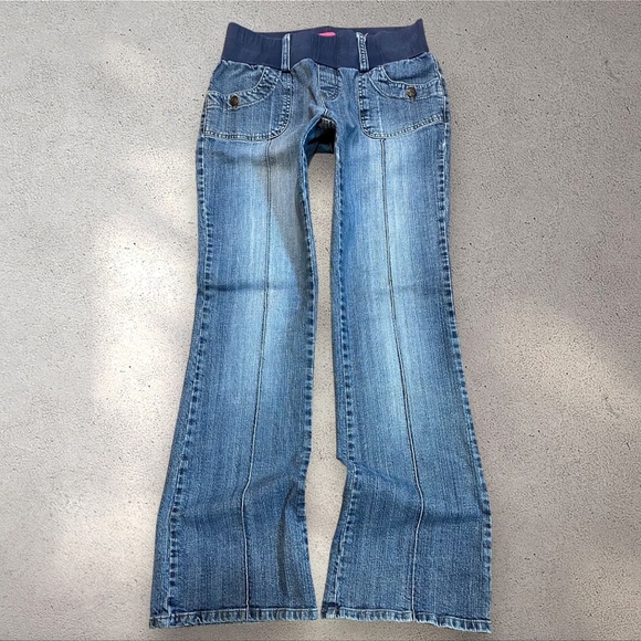 !! SOLD DO NOT BUY !! MA Los Angeles Mid Rise Bootcut Jeans - Picture 1 of 5